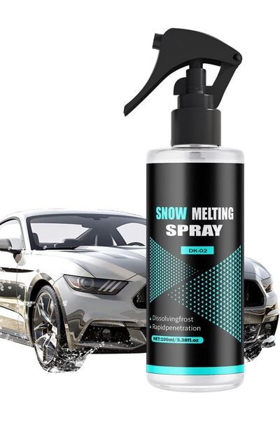 Generic Deicer Spray for Car Windshield 100ML, Car Windshield Ice Melt, Snow ...