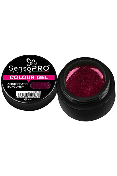 SensoPRO Milano Aristocratic Burgundy Colored UV Gel 5ml,