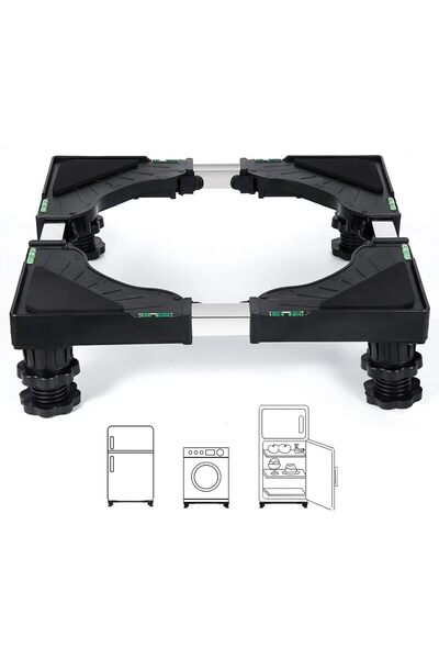 Generic Nefish Mini Fridge Stand Universal Mobile Base Adjustable Refrigerato...