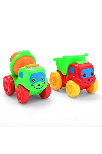 Babyhug Rattling Truck, Friction Push & Go Toys, Safe, Durable, 6 Months+, 12...
