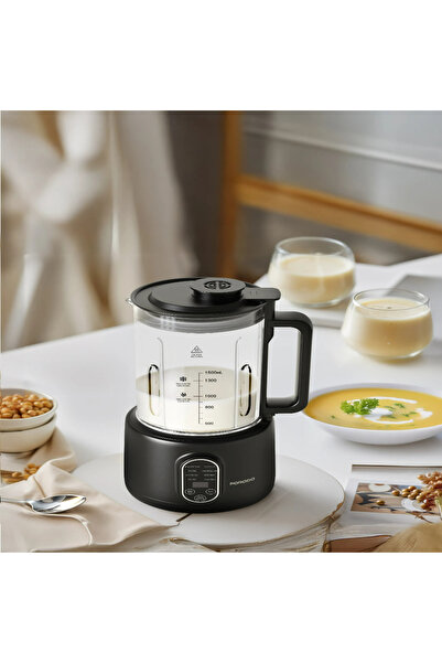 porodo Lifestyle Nut Milk Maker 1.5L Blender & Soup Maker | 400W Blending + 6...