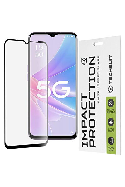 Techsuit Sticlă pentru Oppo A58 / A78 - 111D Acoperire completă / Sticlă comp...