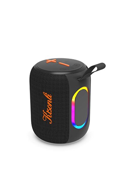 Kisonli K27 ( 8 Watt, Çift Baslı, RGB Işıklı Ses Bombası)