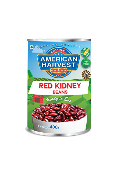 American Harvest Red Kidney Beans Easy Open Can, 400 gm
