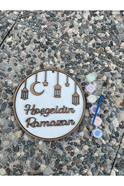 Ahşap Ramazan Boyama Seti
