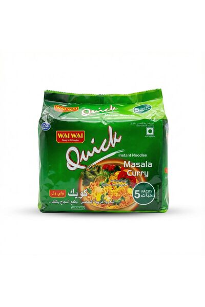 WAİ WAİ Masala Curry Flavour Instant Noodles, 75 Gm