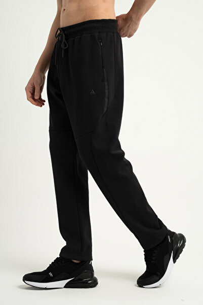 Airlife Supply Ms One Men's Lightweight Wool Wide Fit Sweatpants Black