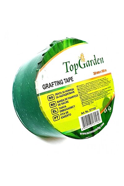 euromaster Grafting tape, transparent-green, 3cm, 100m, stretch type, 100g