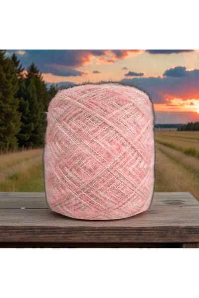 Kırlangıç Double Ply Kid Mohair & Glitter Chain Mix Design Hand Knitting Yarn...