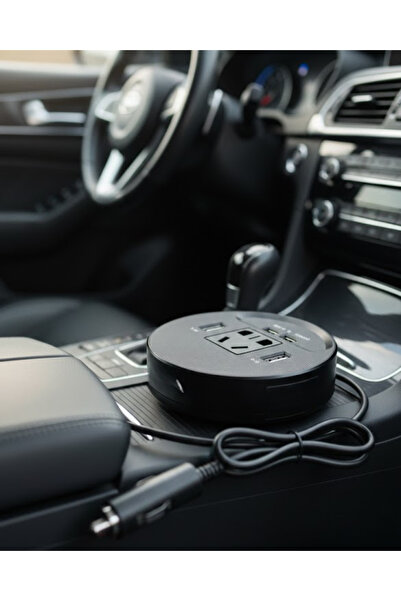 AyrStore xmlbytr Araç İçi Power Inverter Çoklu USB Girişli Hızlı ve Güvenli Ş...