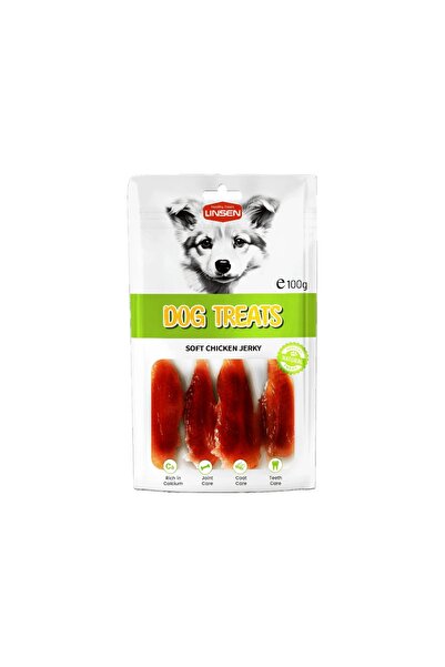 Linsen Linsin Dog Treats with Soft Dried Chicken 100g