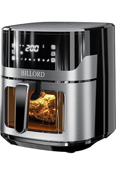 Generic مقلاة هوائية - فرن مقلاة هوائية سعة 6.5 لتر للطهي الصحي، مقلاة هوائية...