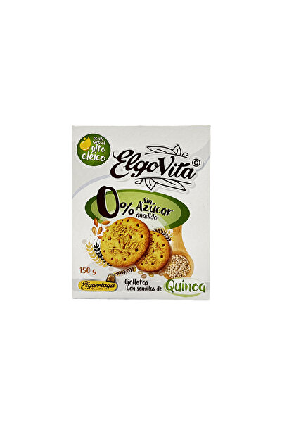 Elgorriaga ELGOVITA Sugar Free Biscuit with Quinoa 150g | Healthy Snack | No ...