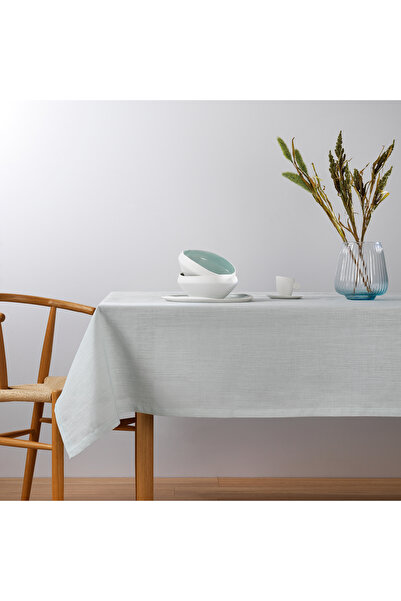 Schafer Home Gloria Tablecloth 160X240 cm 1 Piece-Water Green