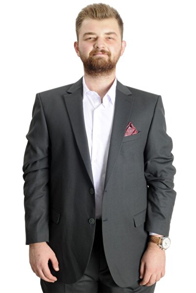 ModeXL Mode XL Large Size Men's Suit 23021 Khaki