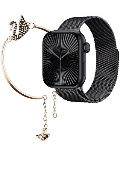 Tastech AKILLI KOL SAATİ BİLEKLİK HEDİYELİ 3 KORDONLU SPOR SAĞLIK MÜZİK BİLDİ...