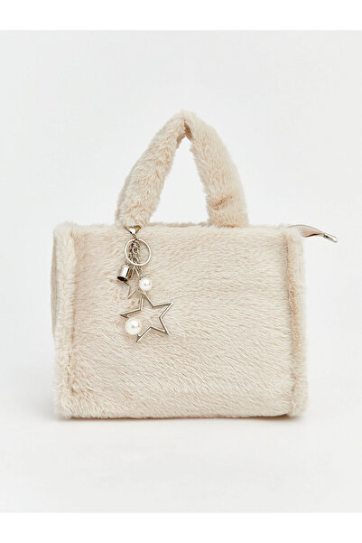 LC Waikiki Peak New Season Accessory Plush Women's Shoulder Bag