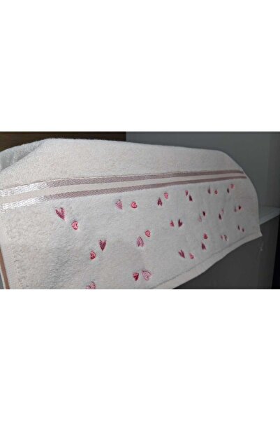 VELLON HOME منشفة على شكل قلب 50 × 90
