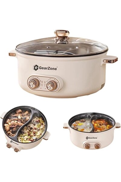 Generic 6.5L 1600W Non-Stick Large Capacity Multifunctional Electric Cooking ...