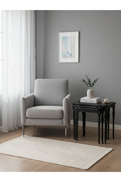 Gazzini Furniture Royal 4'lü Lüks Torna Zigon Sehpa
