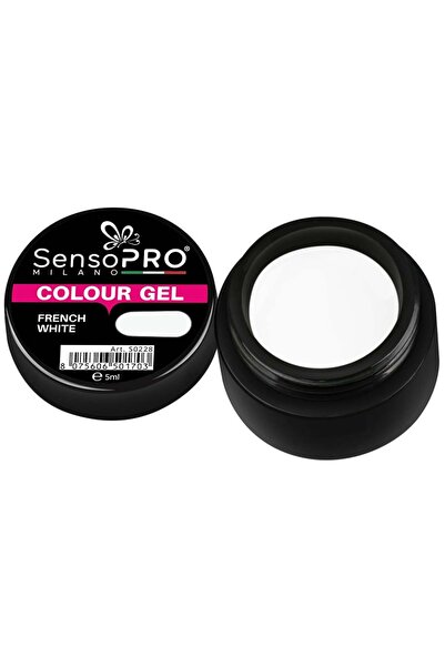 SensoPRO Milano Colored UV gel French White 5ml,