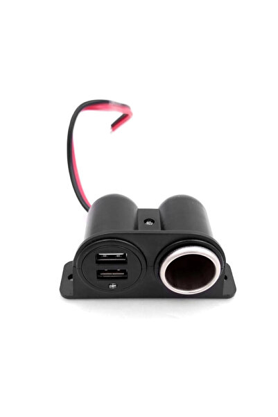 Genel Markalar Çift USB Dişi Araç Çakmak Soketi