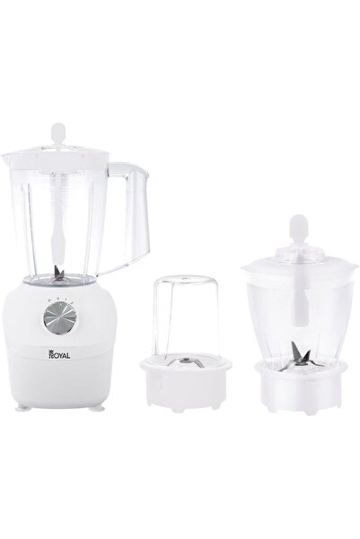 Generic خلاط رويال 3 في 1 مع وعاء كبير ومفرمة ومطحنة من الفولاذ المقاوم للصدأ...