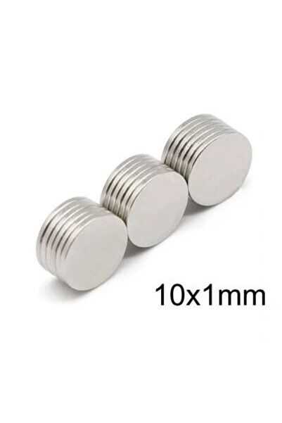 Genel Markalar 10X1mm Neodyum Güçlü Mıknatıs - Neodim Magnet