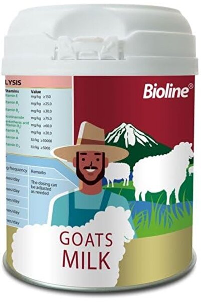 Bioline مسحوق حليب الماعز للكلاب والقطط