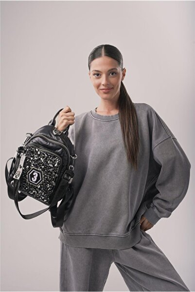 ÇÇS 18060 Kadın Omuz Ve Sırt Çantası