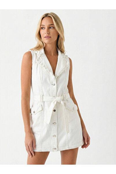 Alaçatı Boutique Kadın Kot Elbise | Günlük Şık Denim Elbise