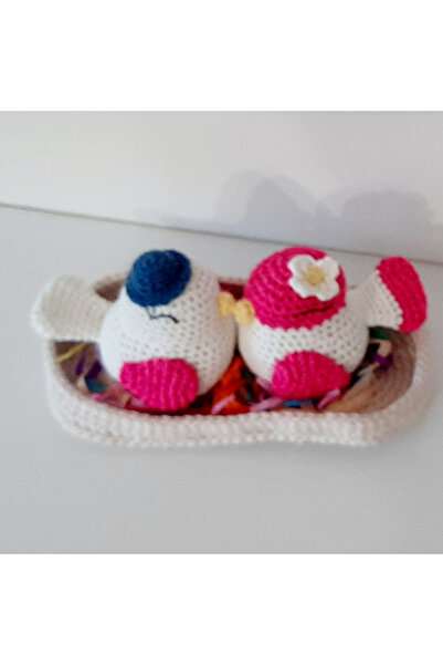 nildamigurumi Amigurumi Örgü Oyuncak Sevgili Kuşlar