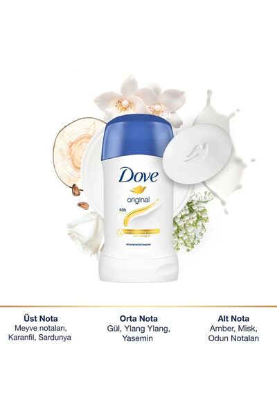 Dove Original Kadın Deo Stick 50 ml