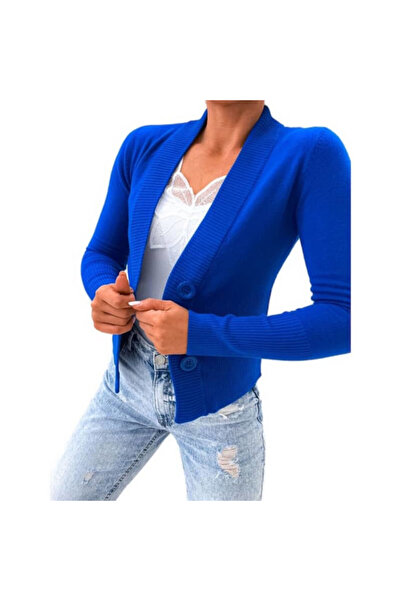 ANDA sweater P736BL color blue, size 34-36 EU