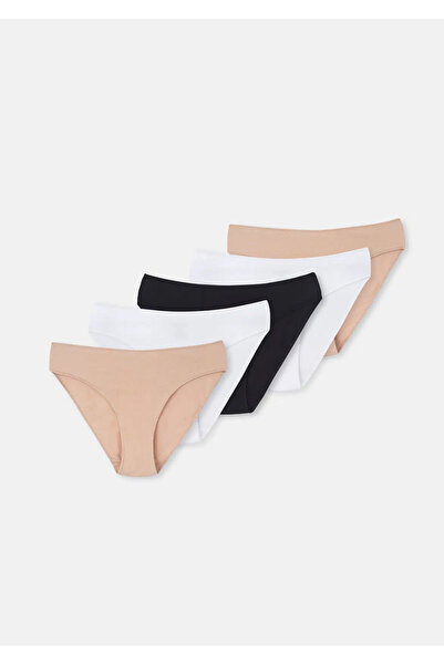 Dagi Chiloți slip pentru femei, cu talie joasă, confortabili, fără urme, pach...