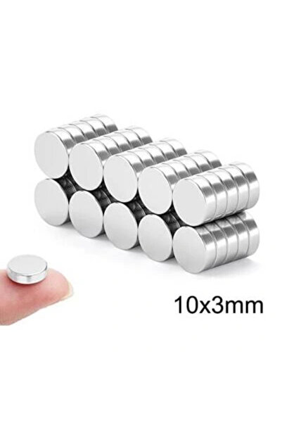 Genel Markalar 10X3mm Neodyum Güçlü Mıknatıs - Neodim Magnet