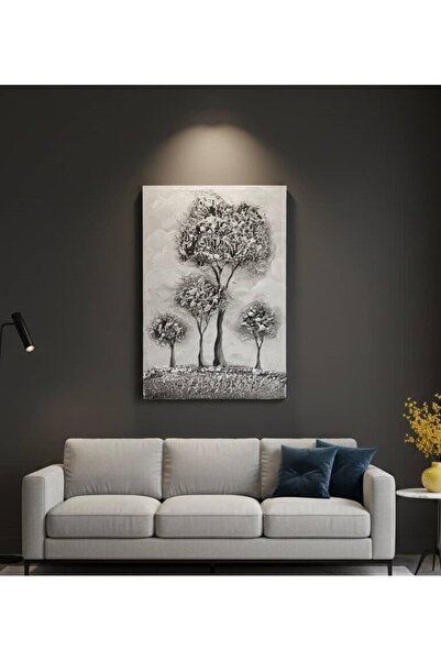 HomeNew لوحة فنية تجريدية وذات ملمس بارز منظر شتوي رسم يدوي الاتفاع اللوحه c9...