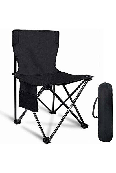 M SMART Portable Folding Camping Chair with Carrying Bag and Side Pocket - St...