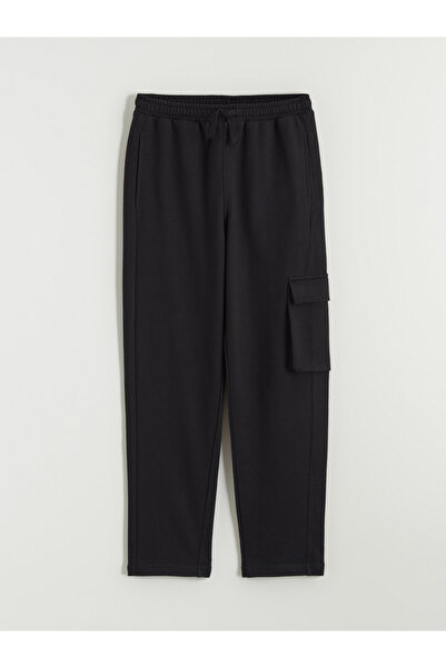 LC Waikiki بنطال رياضي للأولاد بجيوب جانبية وحزام خصر مطاطي