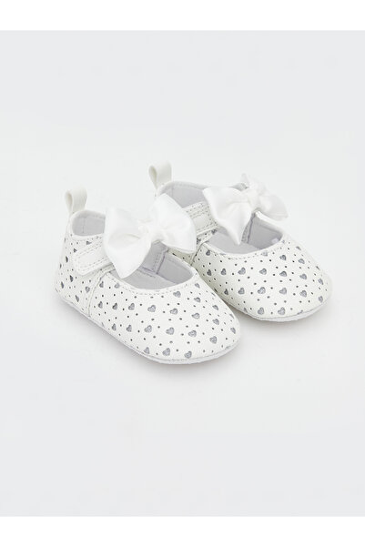 LC Waikiki Bow-Embellished Baby Girl Ballerinas