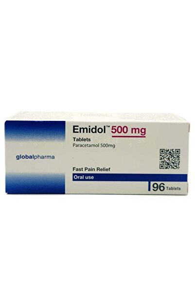 globalpharma Emidol Relief tablets for Oral Use 500mg 96'S