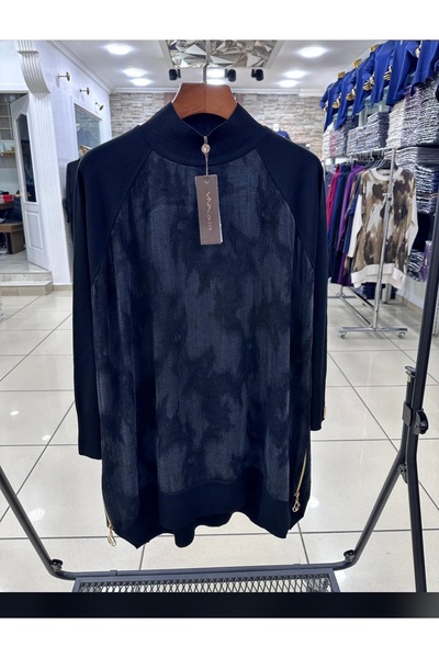 ballı butik İpek kupra tunik