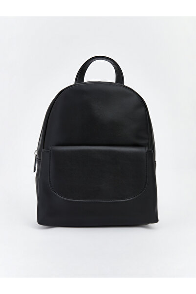 LC Waikiki Leather-Look Backpack for Women