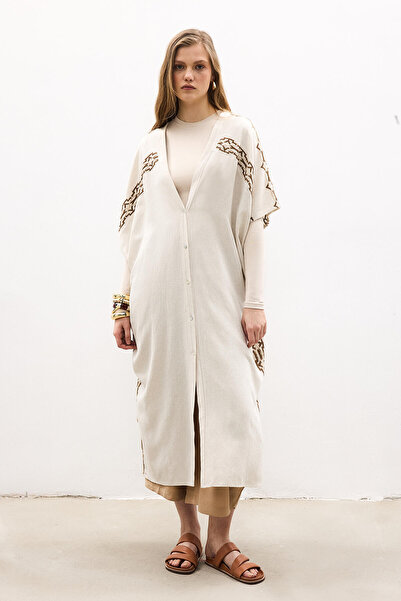 Touché Privé تونيك كتان ماكسي