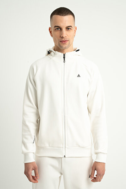 Airlife Plenty Jr Pro Full Length Zippered Lightweight Wool Men's Hooded Swea...