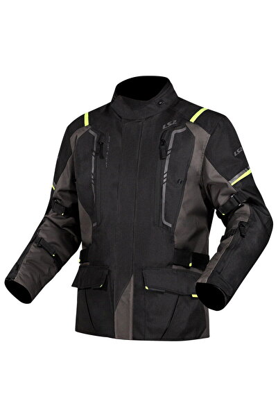 LS2 Narvik Winter Coat (Grey-Black-Yellow)