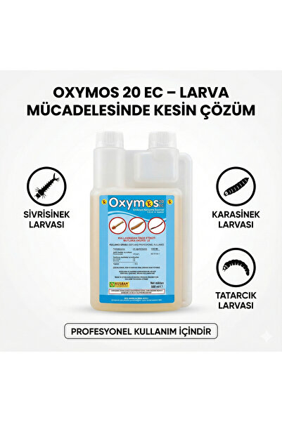 Kulsan İlaç Oxymos 20 Ec 500 ml Kara Sinek ve Sivrisinek Lavrasına Etkili