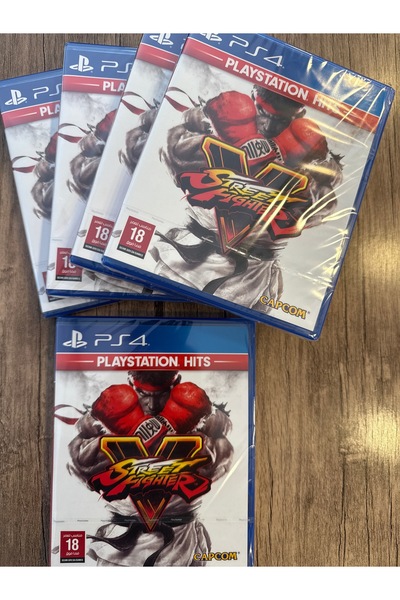 CAPCOM ps4 street fighter 5 sıfır orjinal kutulu oyun ( ps5 uyumludur )