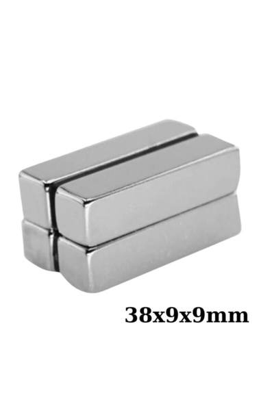 Genel Markalar 38x9x9mm Neodyum Güçlü Mıknatıs - Neodim Magnet