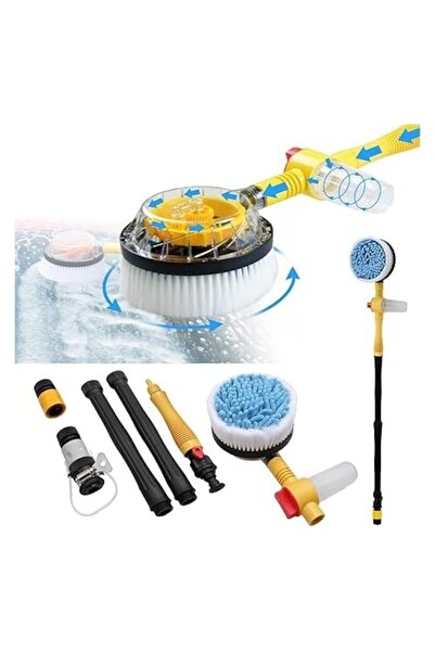 ZanaCasei Rotating Car Wash Brush with Detergent Dispenser, 360° Rotation, Mi...